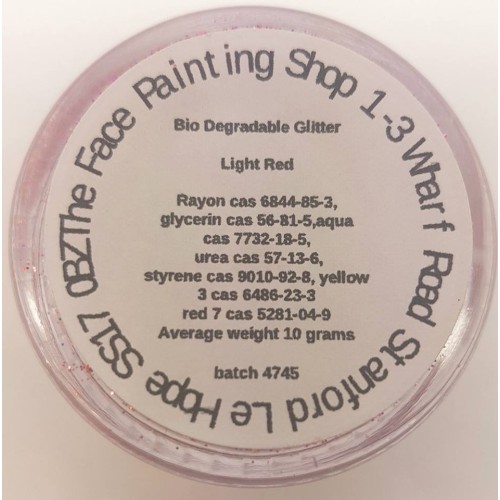 Bio Glitter Light Red (Bio Glitter Light Red)